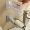 Adjustable Leaf Shape Soap Box Drain Soap Holder Box 360 Rotatable Bathroom Soap Holders Wall Mounted Bathroom Accessories