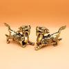 1Pc Good Lucky Golden Dragon Chinese Zodiac Twelve Statue Gold Dragon Statue Animals Sculpture Figurines Desktop Decoration