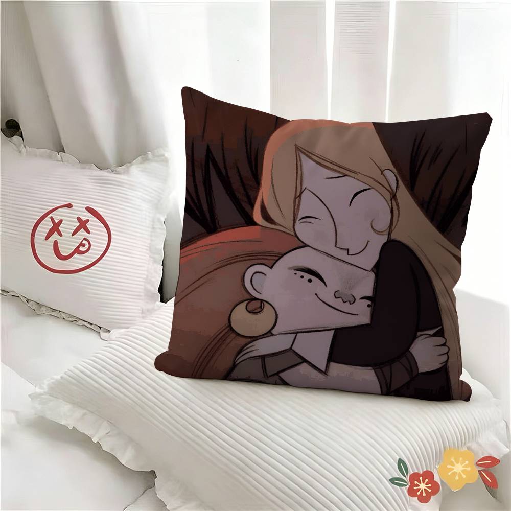 pc Ireland Movie WWolfwalkers Pillow Case Fashion Square Pillowcase Bedroom Sofa Room Ins Decoration Leisure