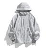 Roupa de Proteção Solar para Exterior Com UPF50 Seda Gelada E Proteção UV, Seda Gelada Ultra-fina E Respirável, Adequada Para Casais
