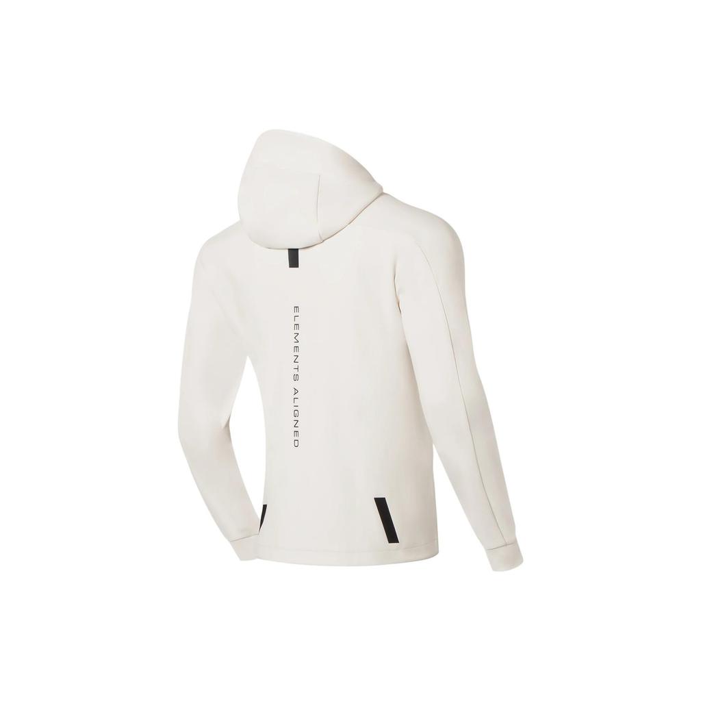 Li-Ning Training Logo Printing Jacket 'Cream White' Men's AWDS627-9