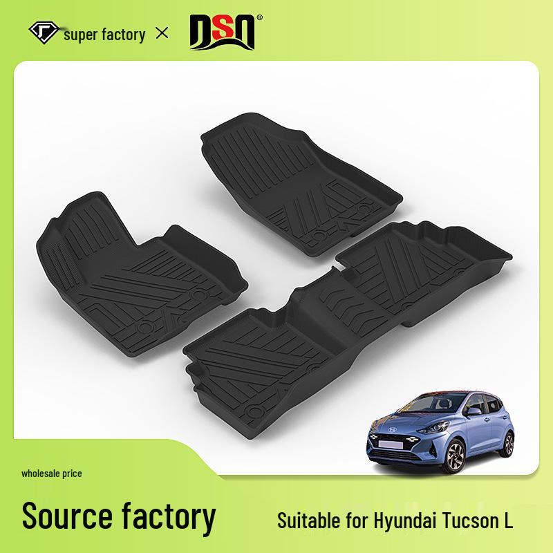 Hyundai Elantra, Sonata, Verna, Mistra TPE Wear-Resistant Car Floor Mats