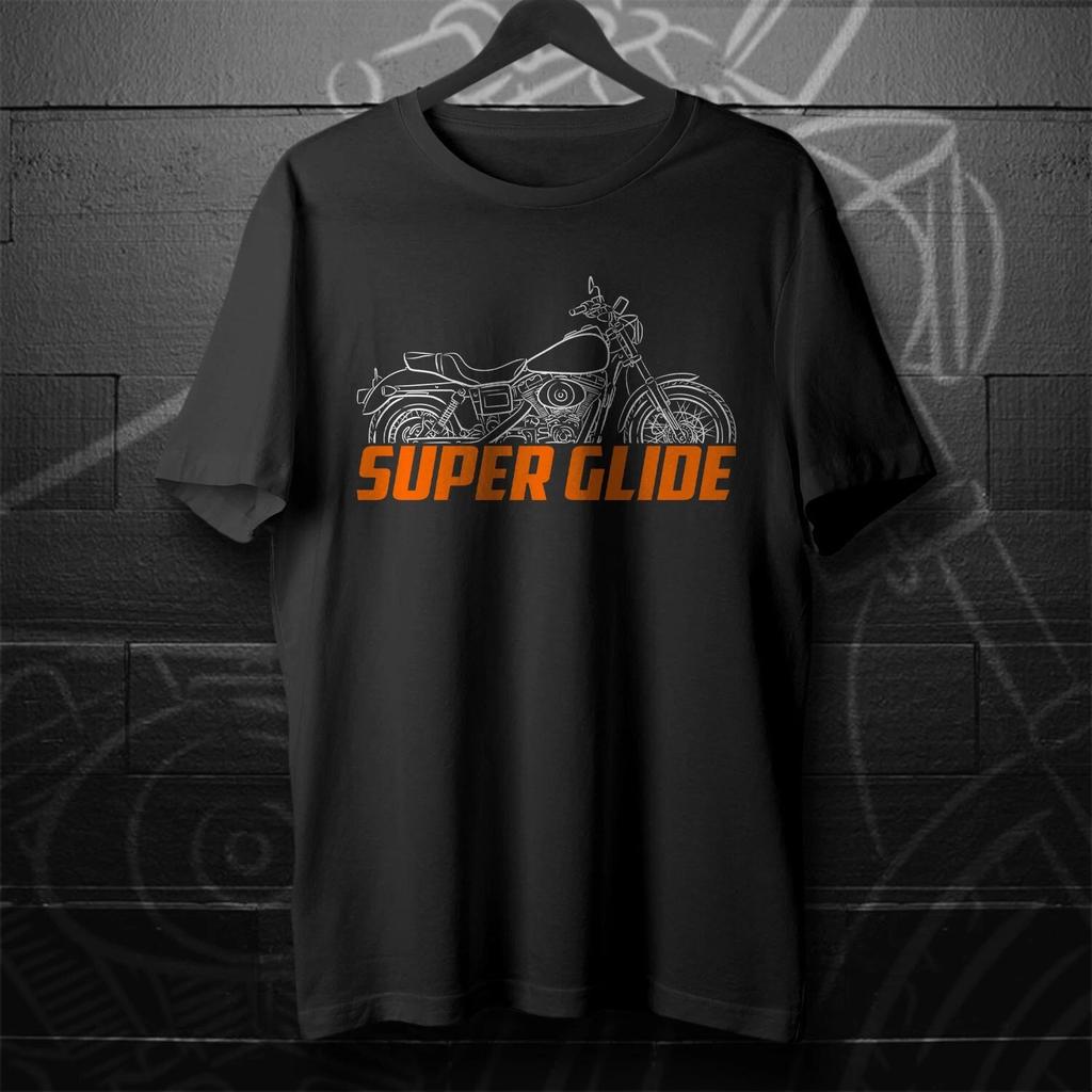 Men's and Women's T-shirts For Harley-Davidson FXD Super Glide 1995-2009- Motorcycle