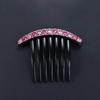 Temperament Women Hair Accessories Rhinestone Hair Comb Seven-tooth Comb Korean Style Headwear
