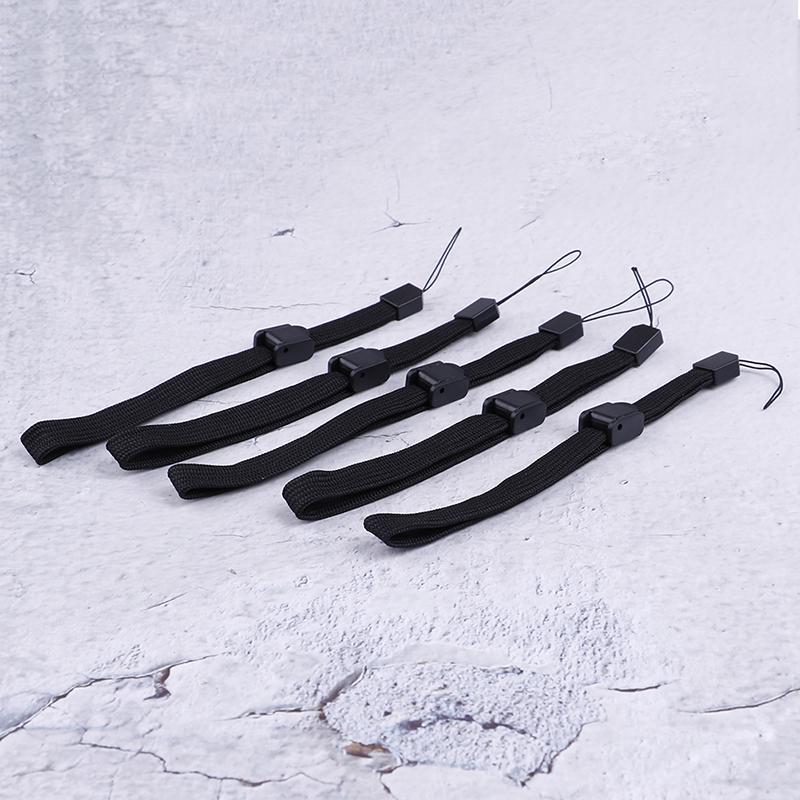 5X Black Wrist Strap Lanyard Hand Grip String For Nintendo Wii Remote Controller