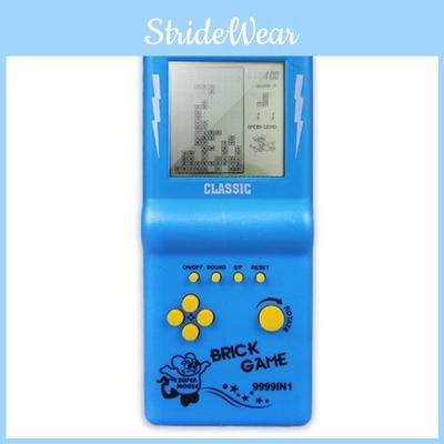 Retro Klassische Kinder 8090 Handheld-Konsole Großer Bildschirm Tetris Elektronisches Spielzeug