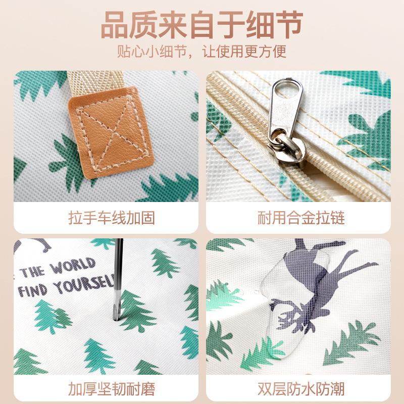 Quilt storage bag, duffel bag, large-capacity quilt, waterproof and moisture-proof packaging, moving bag, clothing finishing storage bag