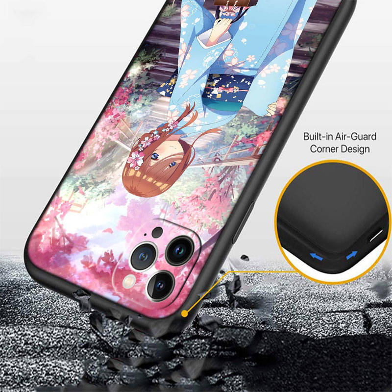 IR19 Miku Nino Itsuki Nakano Shell for Samsung Note 20 10 S25 Plus Ultra Lite A51 A52 A53 A71 A72 A73 M20 M30 M21 M31 M51 A11 A70 A56 A26