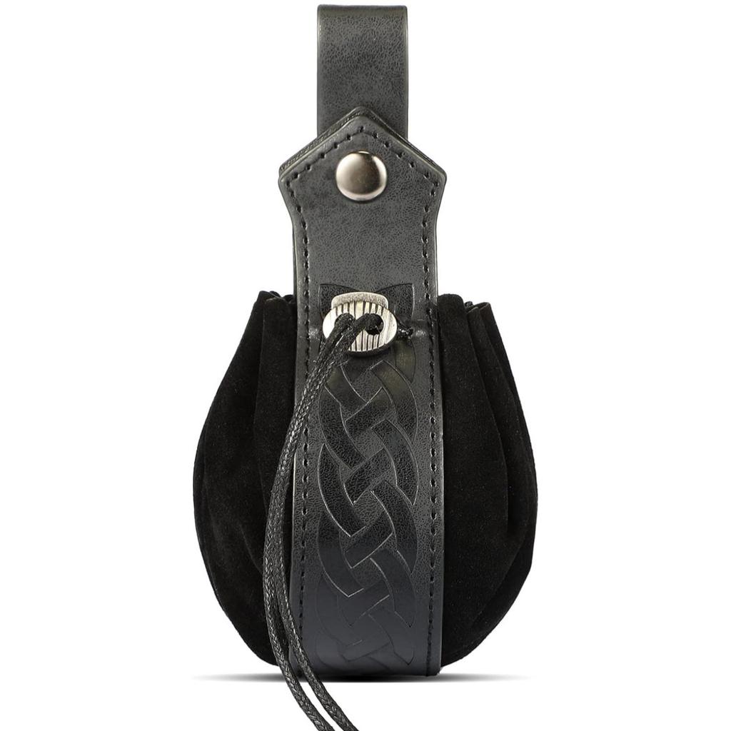 Viking-style Medieval Pouch That Can Be Hung On a Belt, Men's Coin Purse, High-quality Retro Waist Bag, Cool and Handsome Style