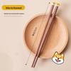 Wooden Cartoon Animal Chopsticks for Kids Ages 3-6 - Perfect for Practice