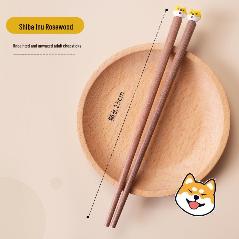 Wooden Cartoon Animal Chopsticks for Kids Ages 3-6 - Perfect for Practice