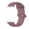 Compatible with Redmi Watch 4/5: Rhombus Pattern Silicone Strap with Metal Butterfly Buckle (20mm)