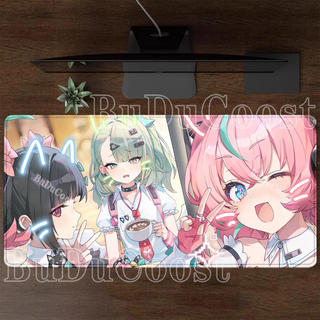 High-definition Printing Aria Sunna Nangong Yu AOD Angel Phantom Mouse Pad Keyboard Zenless Zone Zero ZZZ Anti-slip Anime Girl Desk Mat