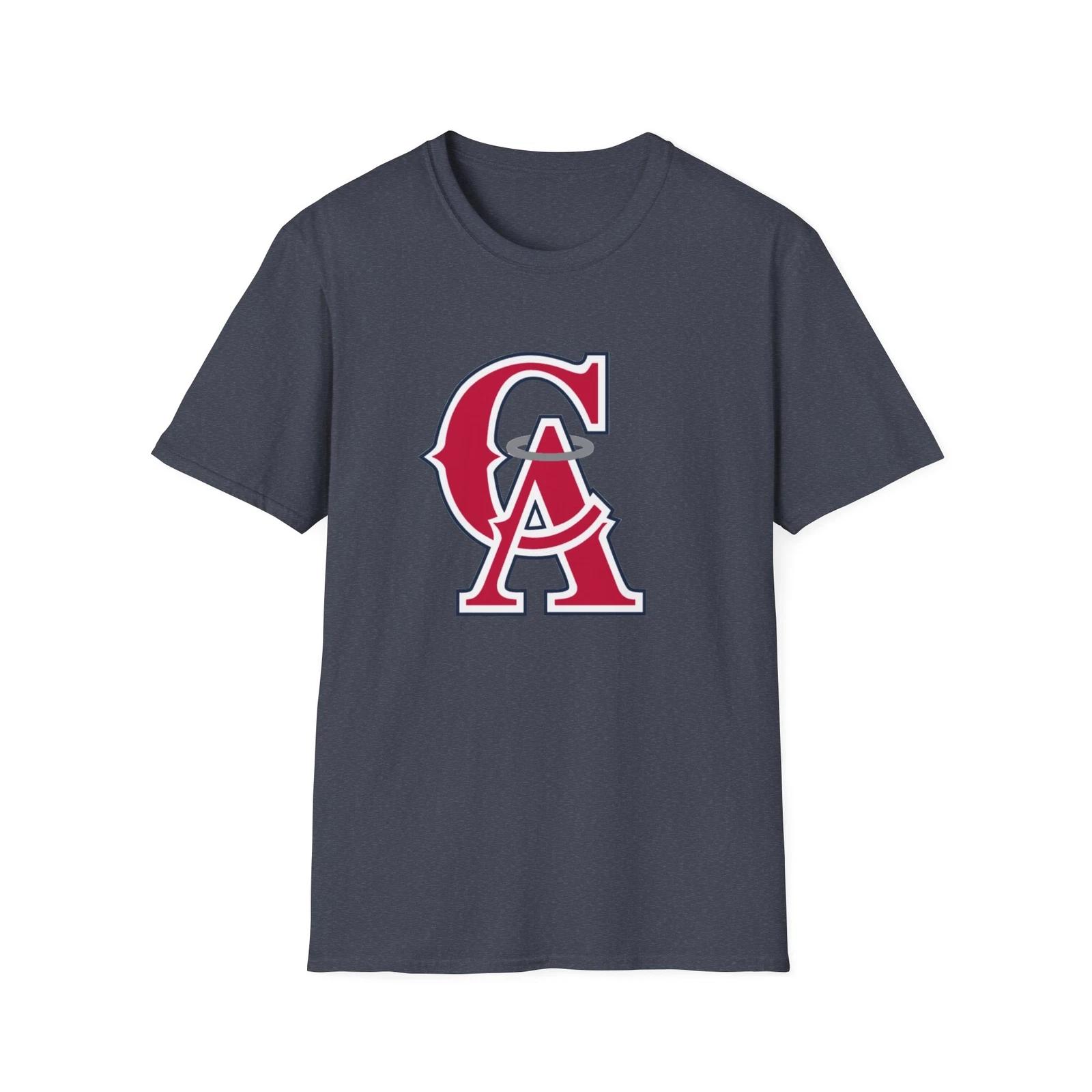 California Angels Throwback Unisex T-Shirt, Anaheim Baseball Fan Apparel Gift, S