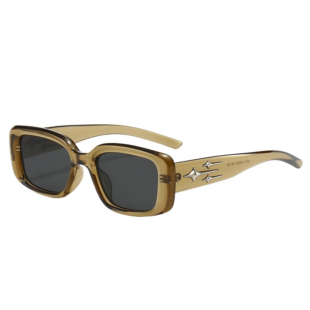 

Fashion Box Sunglasses Trend Three Stars Sunglasses Outdoor Wear Glasses 51-22-145