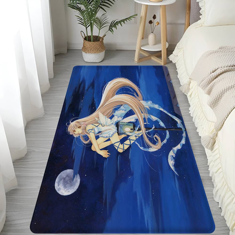Anime Chobits Door Mat Washable Non-Slip Living Room Sofa Chairs Area Mat Kitchen Doormat Area Rug