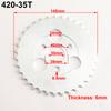 Motorcycle 24T/26T/28T/29T/31T/35T/37T Teeth 30mm Rear Gear Sprocket Fit For Honda Monkey Motorbike Pit Dirt Bike 420/428 Chain