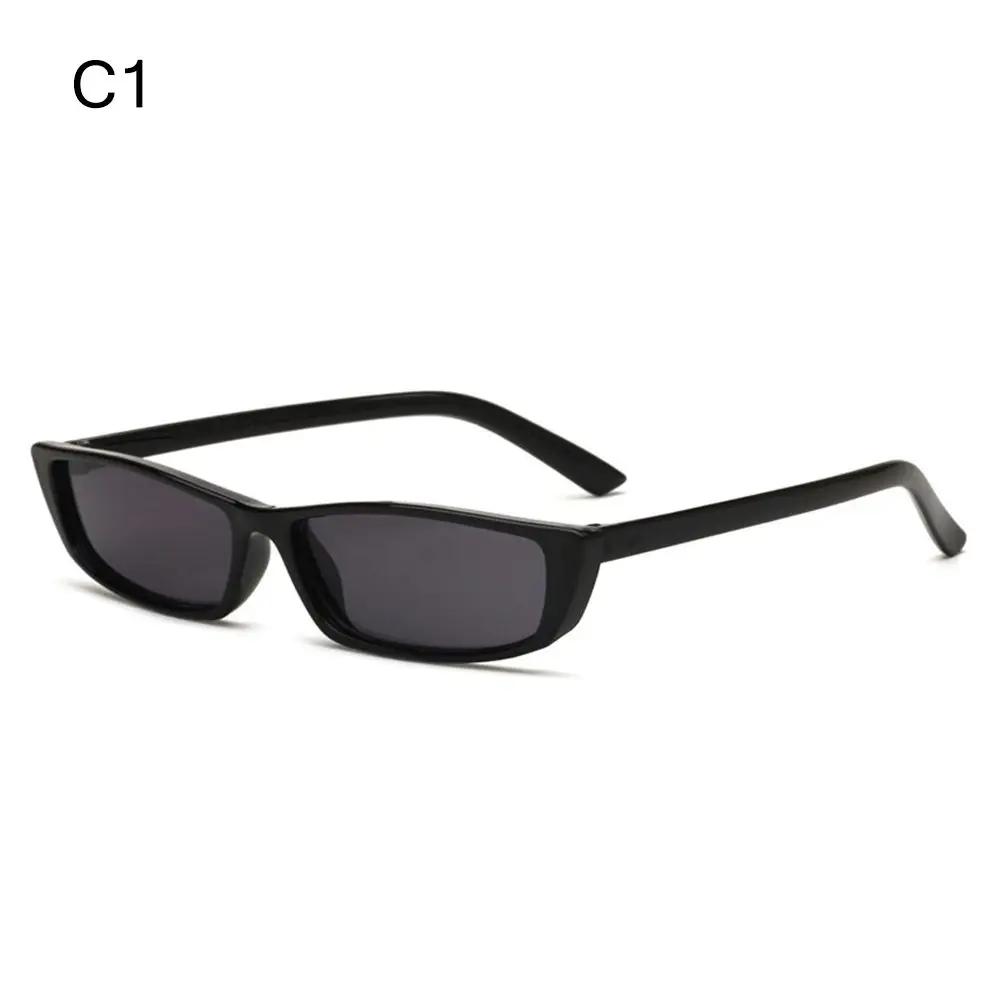 

Small Rectangle Sunglasses for Women Retro Sun Glasses Vintage Square Narrow Frame Eyewear Female UV400 Shades