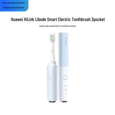 Leboo Smart 3 Pocket Portable Sonic Electric Toothbrush CN Plug (adapter Included)