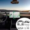 Car Screen Rotating Holder for Tesla Model 3 Y 2017-2022 Center Console Swivel Mount Bracket 15/30 Degrees GPS Scereen Rotation