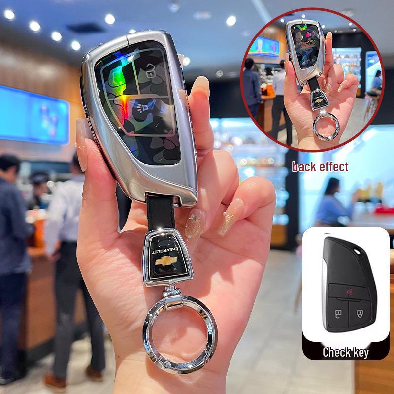 Chevrolet Equinox 2025 Premium Key Case with Metal Buckle - Full Coverage Accessories