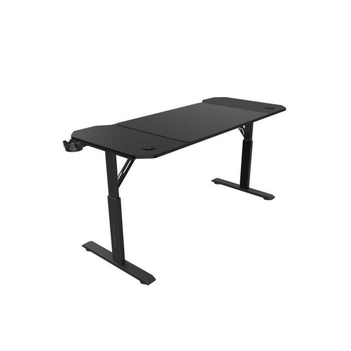 Bureau - MARS GAMING - MGD-ERGO140 - Hauteur Réglable 3 Positions - Surface Ergonomique - Métal