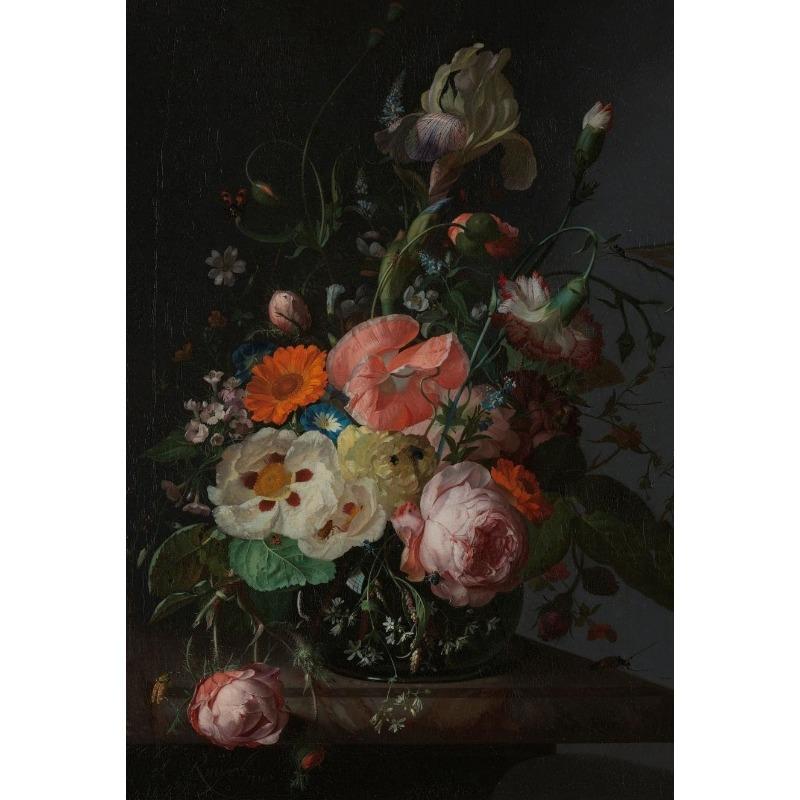 

Винтажный букет Цветочный Голландский натюрморт Арт Постеры и Принты Печать на Холсте Настенное Искусство Картина для Гостиной Домашнее Украшение 21cm×30cm NoFrame