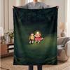 Ponyo (32) Soft Warm Flannel Blankets Comfortable Blanket for Home Decoration Gifting