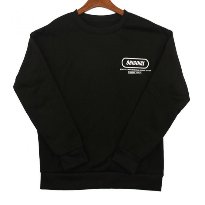 SweaTshirT MTm T shirT WoMen Men Warm prinTing Lining Round Daily Look Reebok Fashion Loose fiT kniT