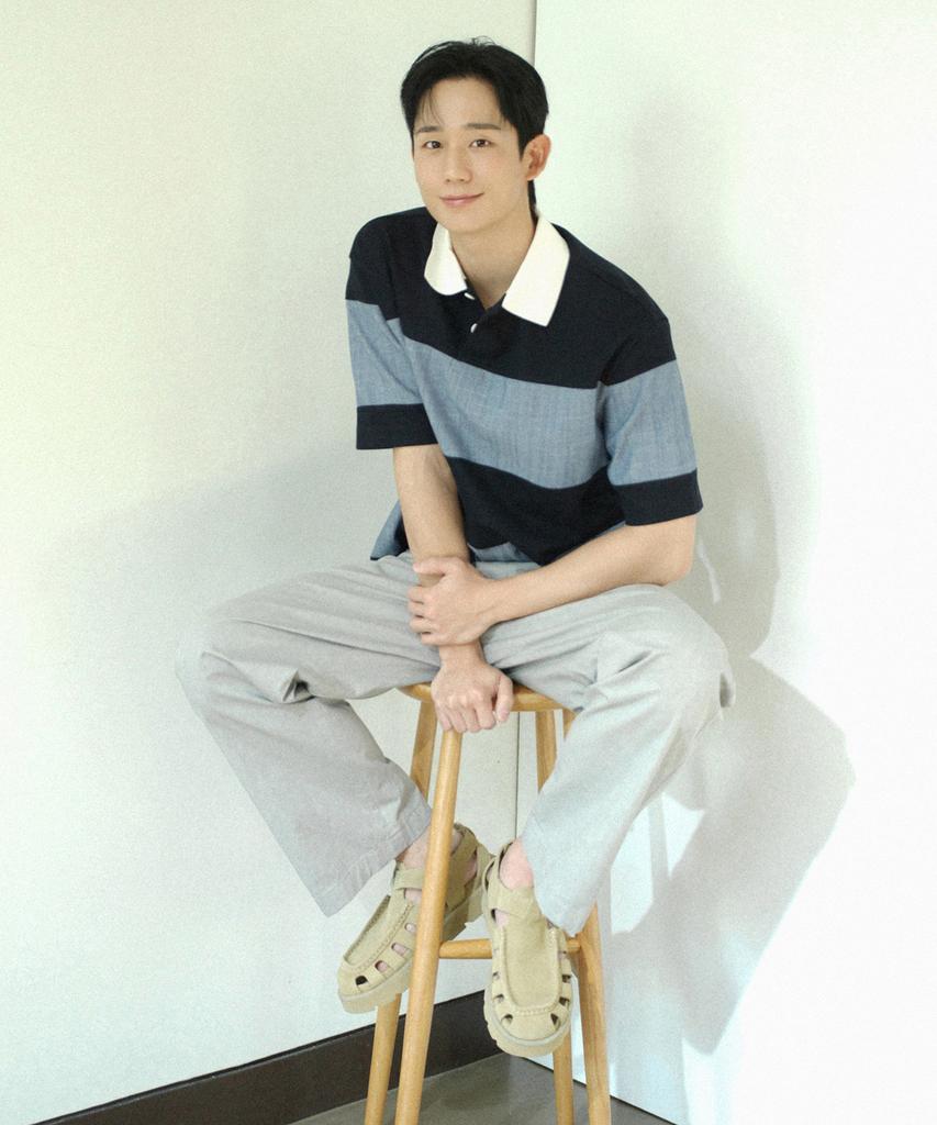 MINDBRIDGE [Couture] Gray Semi-Wide Pigment Cotton Pants