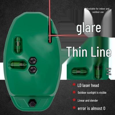 High-Precision Infrared Laser Level with 90° Angle Marker
