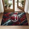 AC Milan Design Crystal Velvet Rug Soft Decorative Mat for Bedroom Entrance