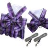 China Manufacturer Pet Plaid Skirt Chest Strap Leash Walking Dog Cat Vest Clothes Teddy Hair Bucket