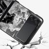Phone Case for Samsung Galaxy Z Flip 3 4 5 6 7 Folding Black Shell For Samsung Z Flip4 Flip5 PC Hard Cover Cool Motorcycle