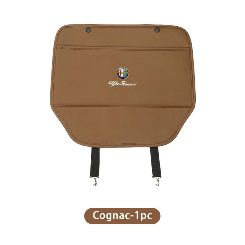 For Alfa Romeo Car Seat Back Anti-kick Pad Protector Mat Anti Scratch Organizer For Alfa Romeo 159 Giulietta 156 147 Giulia Mito