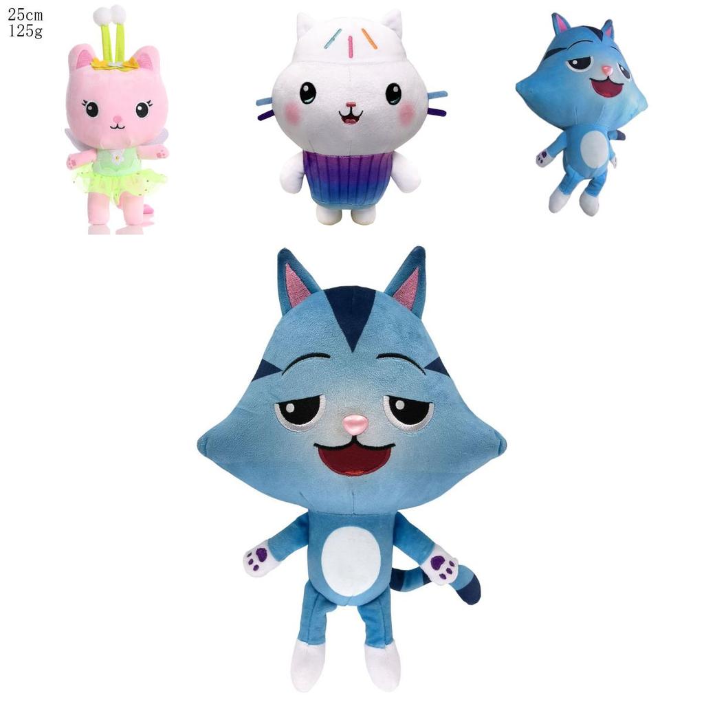 Casa de Păpuși a lui Gabby Pluș Desen Animat Pisică Umplută Păpușă de Pluș Cadouri de Crăciun pentru Copii