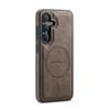 MAGKING K3 Series For Samsung Galaxy S25 Magnetic Case Wallet PC + TPU + PU Phone Cover