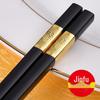 Changbaosen Anti-slip Alloy Chopsticks for Restaurants