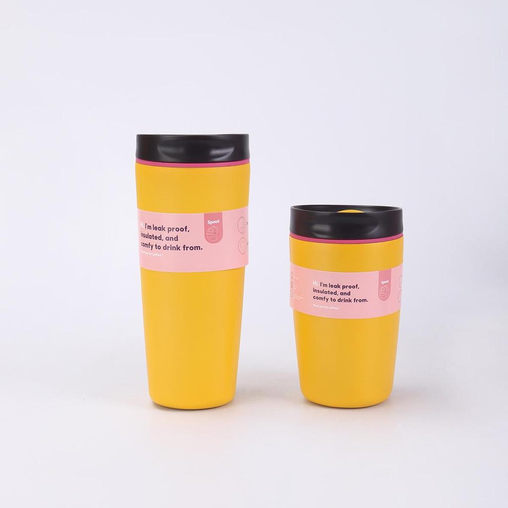 Isolierter Doppelwandiger Trinkbecher mit großem Fassungsvermögen für Männer & Frauen - Perfekt für Zuhause, das Büro oder Reisen