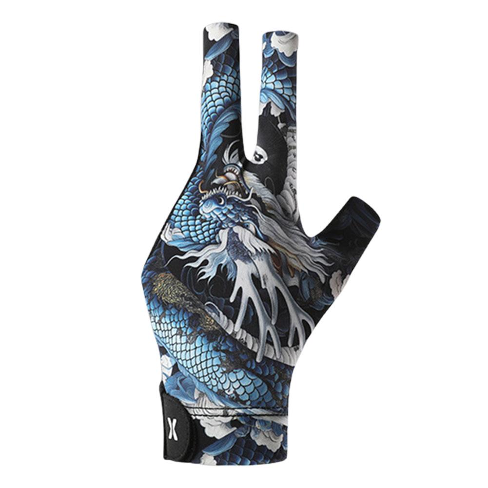 Left Hand Billiard Glove Breathable Pool Cue Glove 3 Finger Billiard Pool Glove for Men Women