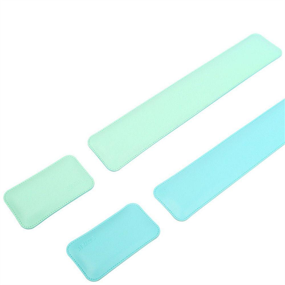 Rest Cushion Leather PU Keyboard Pad Keyboard Hand Rest Wrist Rest Pad Mouse Pad Computer Palm Rest