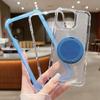 For Magsafe Magnetic 360°Rotat Metal Car Bracket 3-in-1 Four Corner Anti Drop Phone Case For iPhone 16 Pro Max 14 13 15 Pro Max