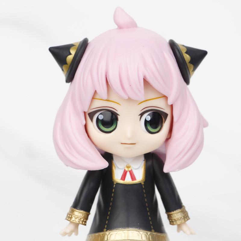 Large Spy Family Anya Action Figure Pvc Material 15cm Cake Car Ornament