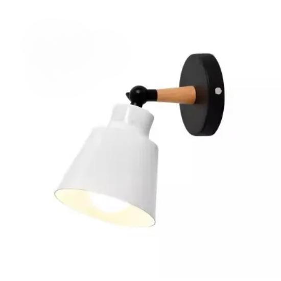 Severské spálňové nástenné svietidlo z masívneho dreva moderné minimalistické nástenné LED nástenné svietidlo Macaron kreatívne chodbové nástenné svietidlo do obývačky