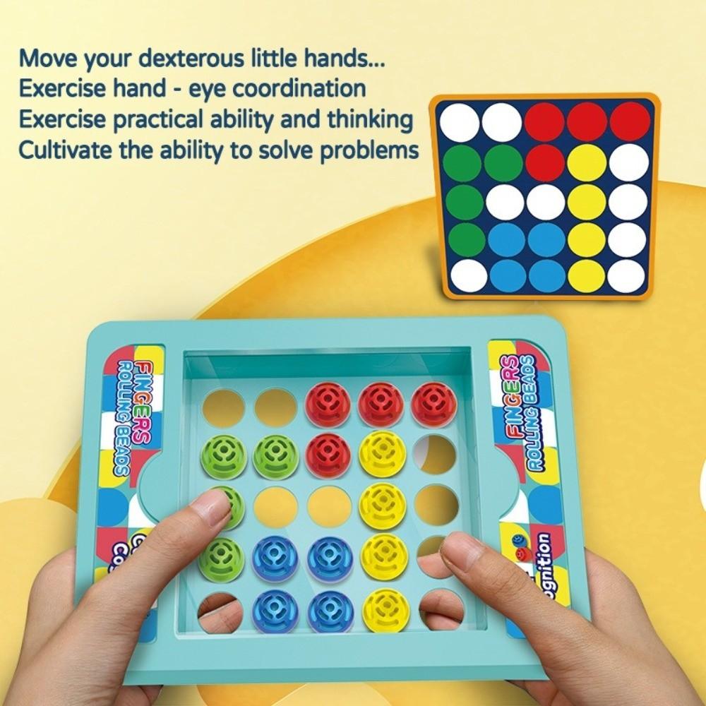 Intelligent Finger Rolling Ball Game Party Challenge Tabletop Game  Parent-child Interactive Toy