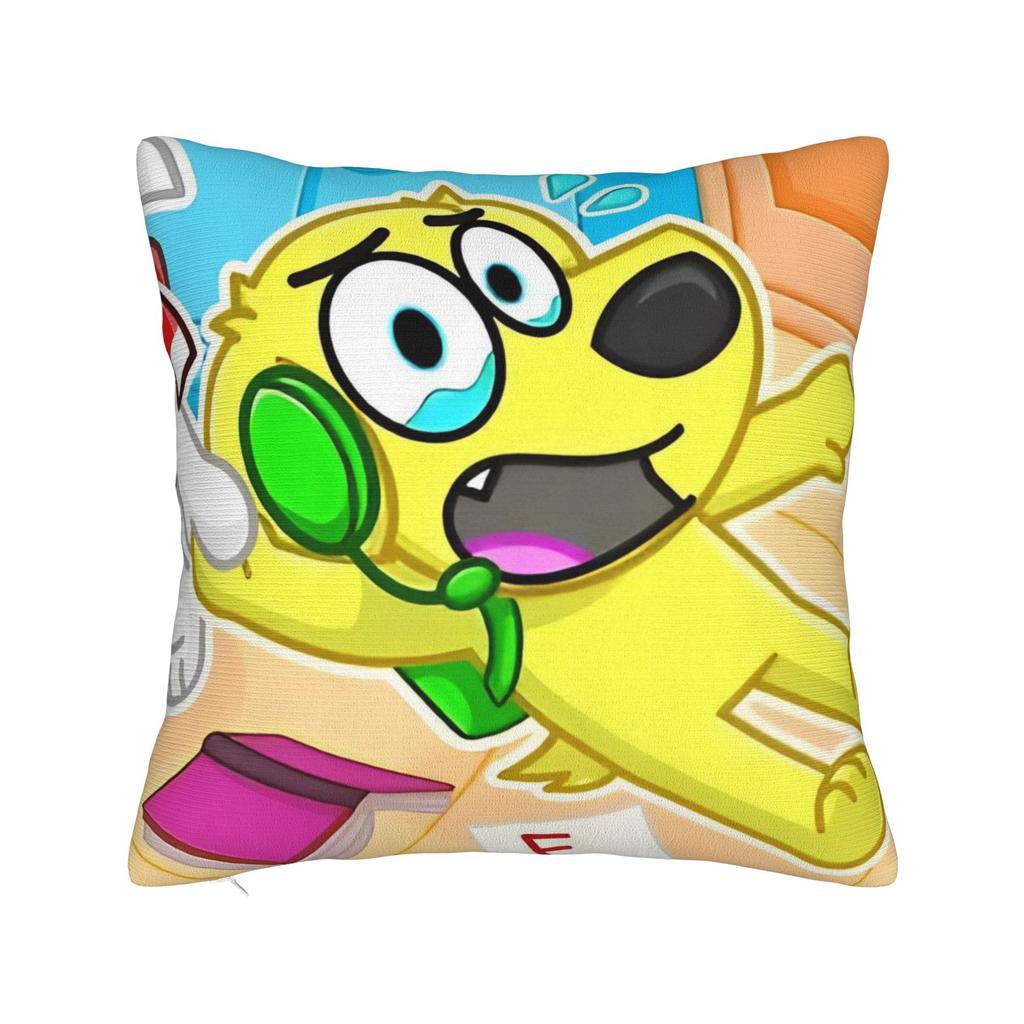 Superdog Tylers Snowi Foxs Square Pillow Covers Bed Car Cute Cartoon Cushion Cover Creative Home Decoration Pillow Cover