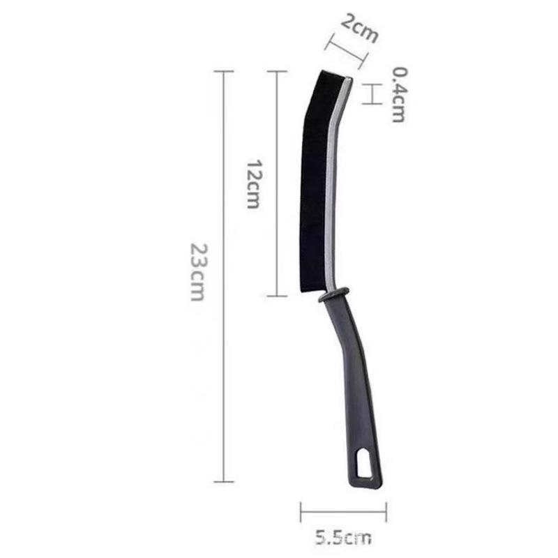 Multi-functional Kitchen Brush & Scraper for Stain Removal and Crevice Cleaning