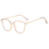 Fashion Anti Blue Light Glasses Women Computer Eyewear Designer Cat Eye Glasses Eyeglasses Lady Clear Optical Goggle Frame New