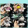 Fashionable Plush Fox Keychain Doll Featuring Amazing Color Variations And Super Soft Plush For Unique Style