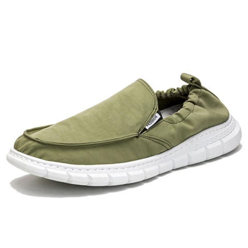 New cloth shoes, light and comfortable in autumn, one-pedal lazy breathable driving socks shoes trendy casual men's cloth shoes